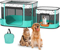 Cat Playpen, Portable Pet Dog Playpen, Foldable Kitten Puppy Play Pen