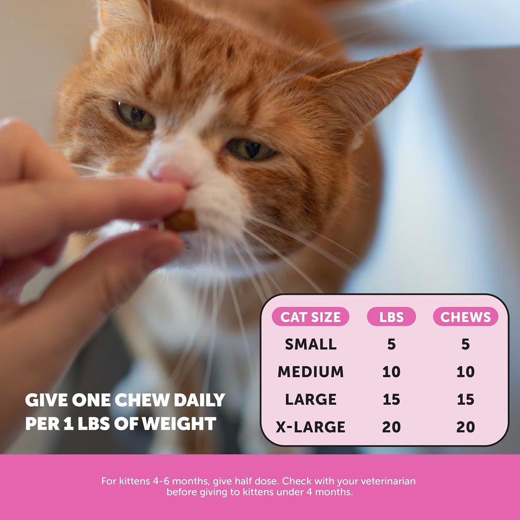 Pet Honesty Vet Backed Cat Multivitamin, Chicken, 180-Day Supply