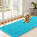 OLANLY Dog Door Mat for Muddy Paws 47x20, Super Absorbent Chenille Mud Mat
