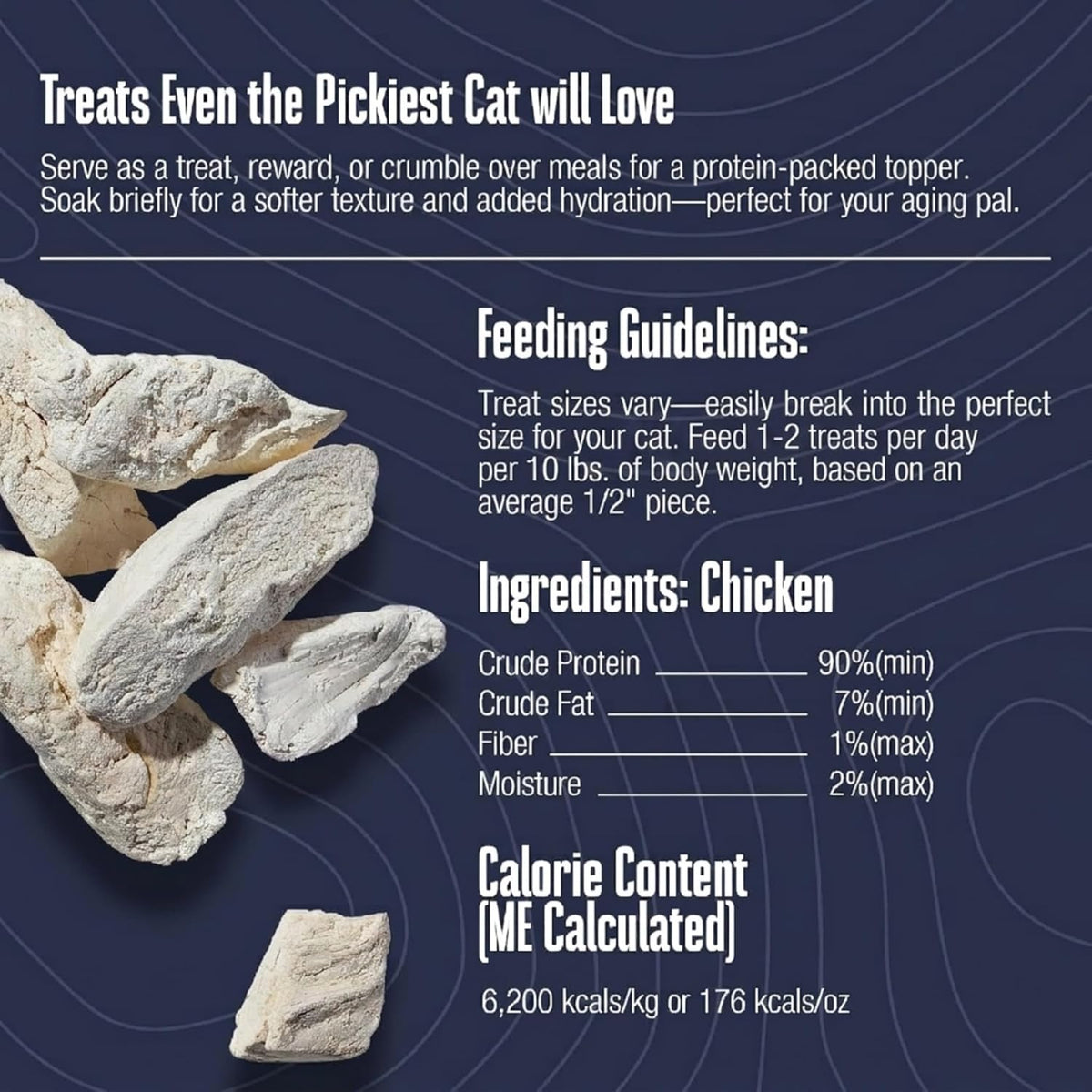 Whole Life Cat Just One Chicken Freeze Dried Cat Treats - 9 oz (Pack of 1)