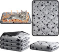 Namalu 4 Pack Self Warming Cat Bed, Gray, 18'' X 24'', Rectangle