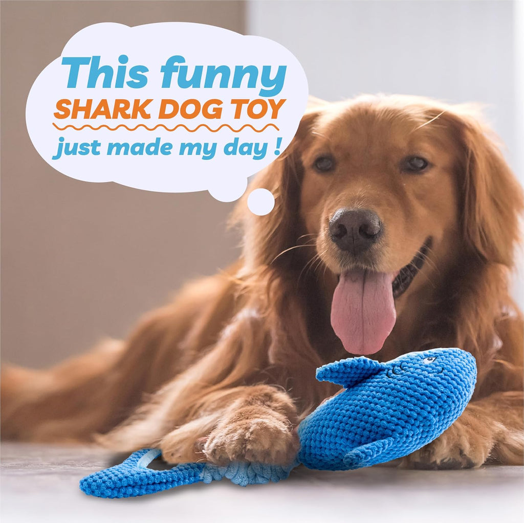 LEGEND SANDY Large Squeaky Dog Toys to Keep Them Busy, Interactive Plush Dog Toy,Crinkle Tug of War Dog Chew Toy for Small, Medium, and Large Dogs | Soft Plush Pet Toy，Puppy Chew Toy for Small Medium Large Breeds for Teething