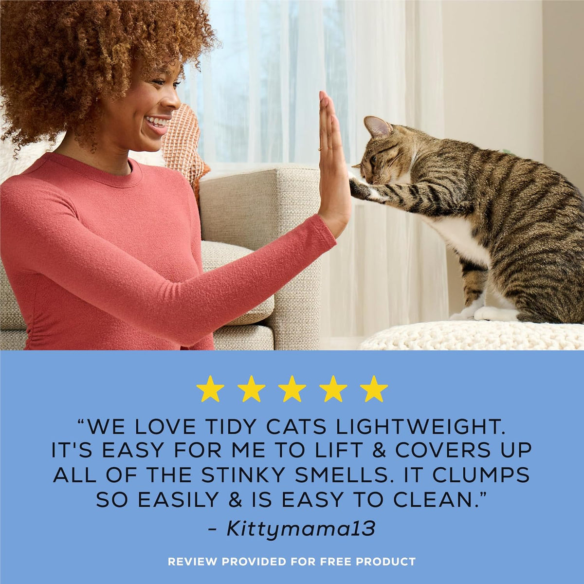 Purina Tidy Cats Lightweight Clumping Multi-Cat Litter, 17 lb Box