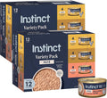 Instinct Original Pate Wet Cat Food, Grain Free Recipe - Variety Pack, 5.5 Ounce, (Pack of 24)