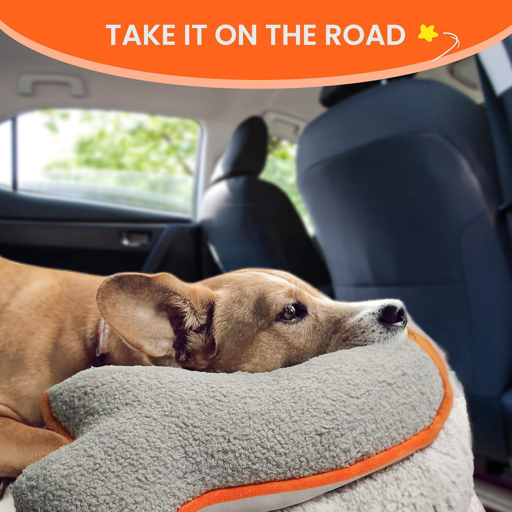 HiPetpy Dog Pillow, Soft Dog Pillows for Dogs, Head & Neck Support for Dog