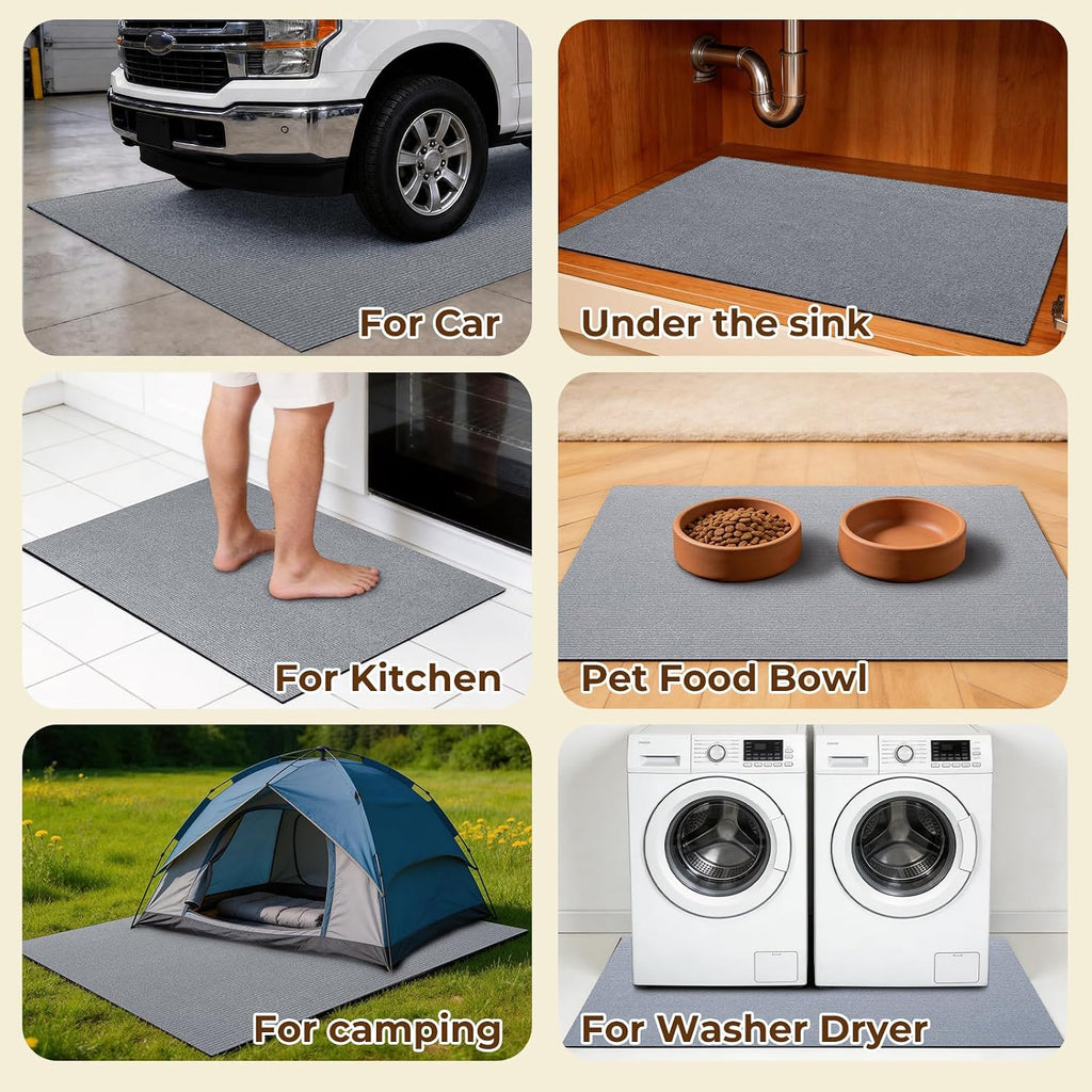 Dog Crate Mat, 46 in X 60 in Dog Playpen Mat Kennel Mat