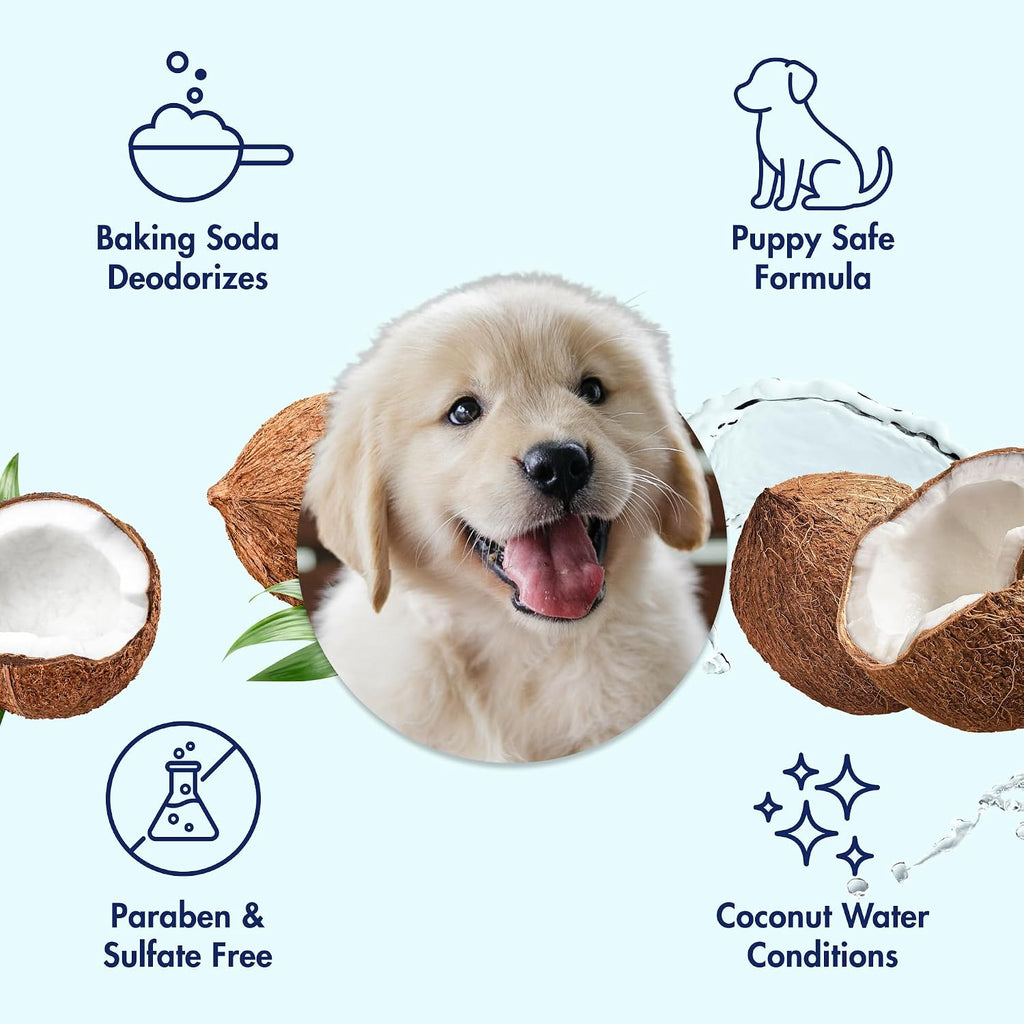 Arm & Hammer Puppy Grooming Wipes, Coconut Water, 100 Count, 3-Pack