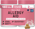 Dog Allergy Chews - 180 Soft Chews for Itchy Skin Relief