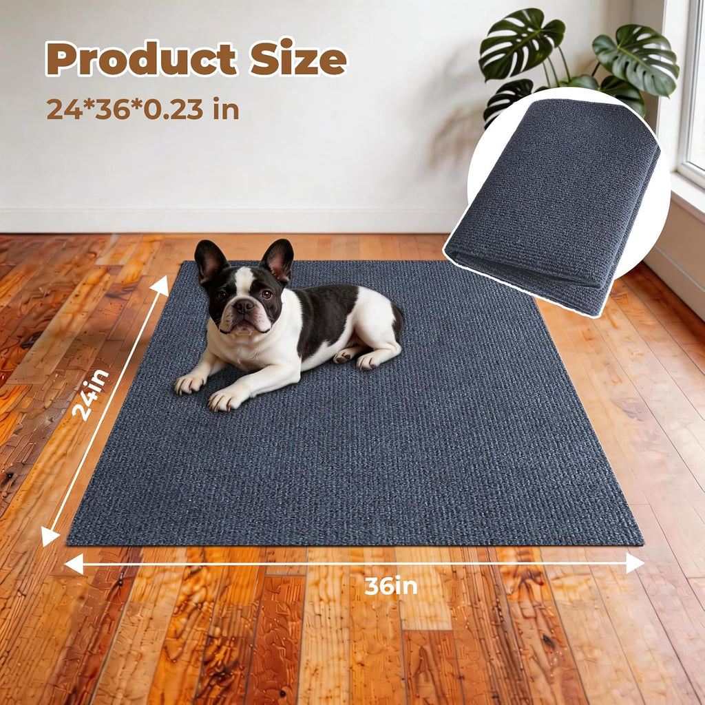 Dog Crate Mat, 24 in X 36 in Dog Playpen Mat Kennel Mat