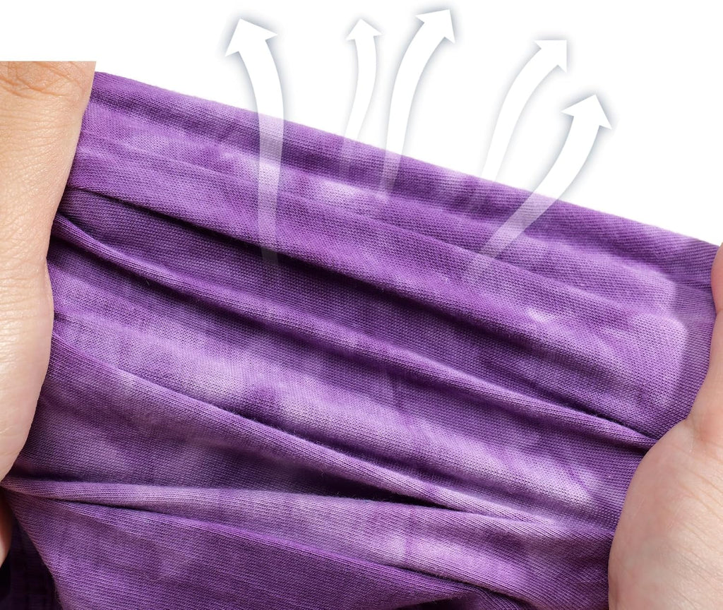 Cat Recovery Suit for Male and Female Surgical Post Surgery Soft Cone Onesie Tie Dye Cats Shirt Clothes Neuter Licking Protective Diapers Outfit Cover Kitten Spay Collar Alternative(Purple, M)