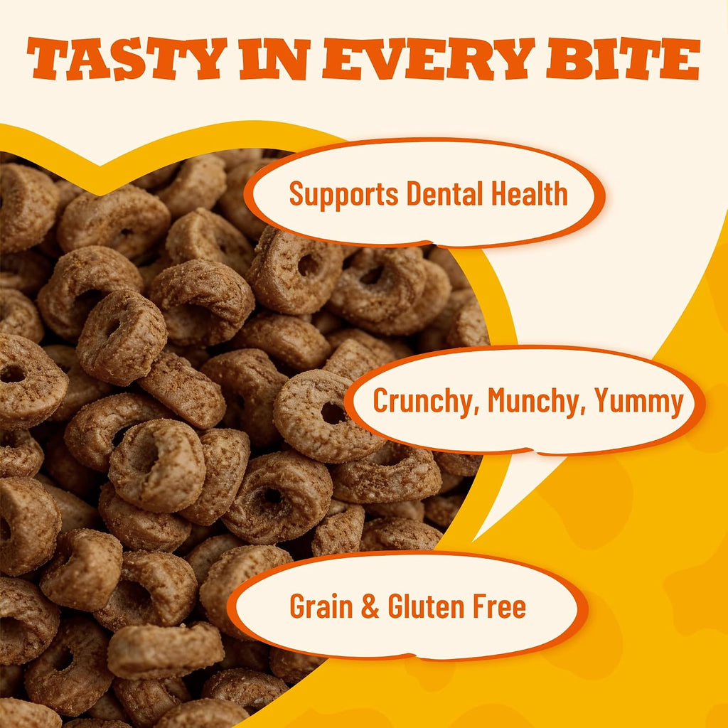 9 oz Cat Dental Treats with Breath Support & Training