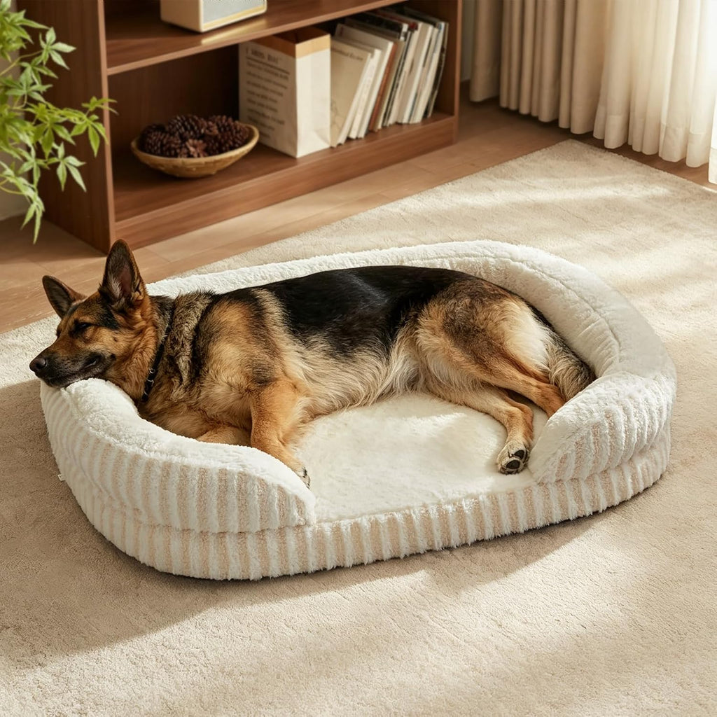MIXJOY Orthopedic Dog Beds Large Sized Dog,Washable XXL Large Dog Bed,48"