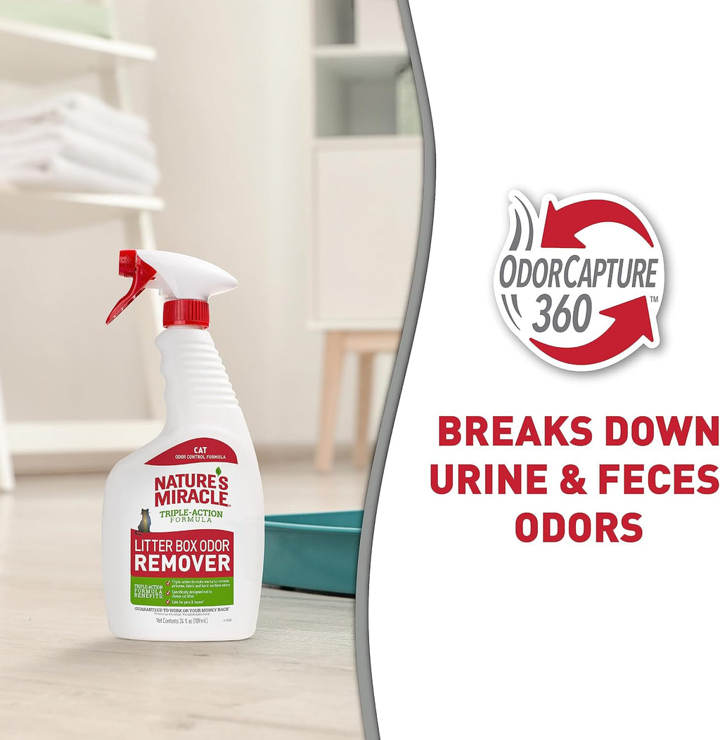 Nature's Miracle Litter Box Odor Destroyers (Pack of 2)