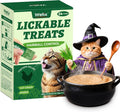Wellix Lickable Cat Treats Grain-Free Chicken & Cat Grass Flavor (24 Count)