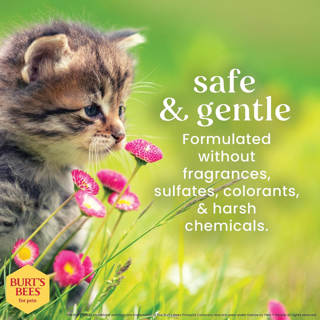Burt's Bees for Pets Anti-Hairball Cat Wipes, 50 Count