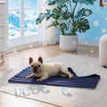 Reversible Dog Cooling Blanket for Summer, Washable Pet Bed Pad Mat