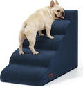 Aodisman Dog Stairs for High Beds,5 Step Pet Ramp for Dogs and Cats,22.4" H