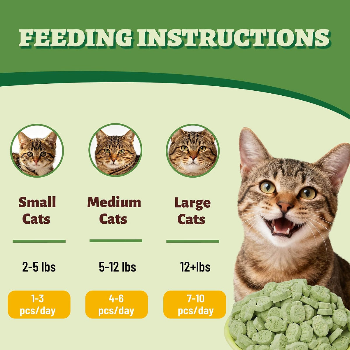 Just Try Cat Grass Treat Freeze Dried Hairball Treats Chicken Flavor 4.8oz