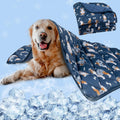 Dog Cooling Mat, Premium Lightweight Pet Cooling Blanket Bed Cover for Dogs, Cat, Puppies | Ice Silk Cooling Pad for Dogs Furniture Protector | Machine Washable Pet Blanket, 28''x40''