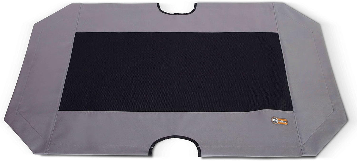 K&H Outdoor Elevated Dog Bed Pet Cot Replacement Cover, Gray, X-Large 50 X 32 Inches (Pack of 6)
