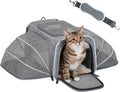 Petsfit Small Double Expandable Cat Carrier for Kittens and Air Travel