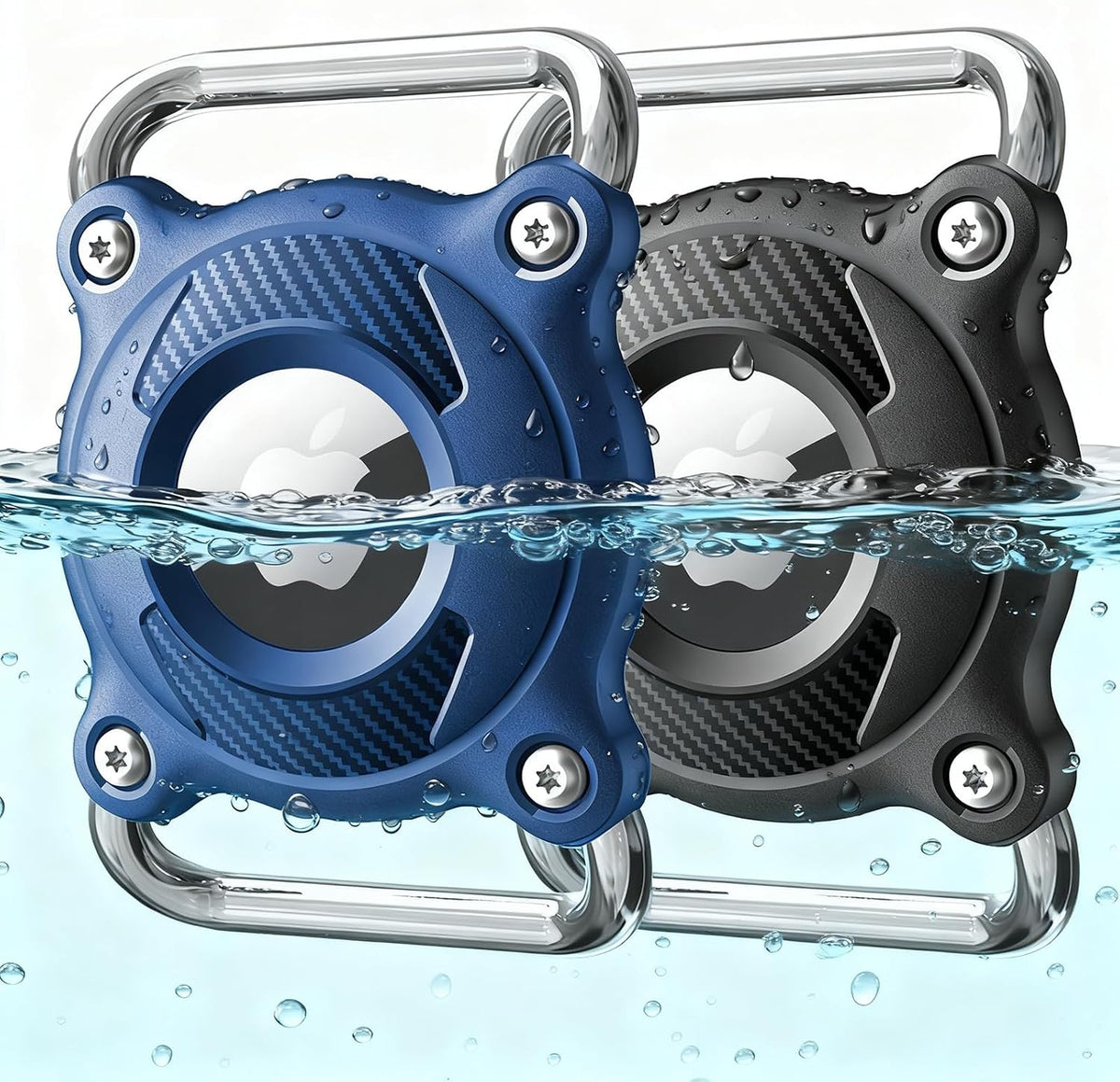 Waterproof Airtag Holder for Dog Collar,2 Pack