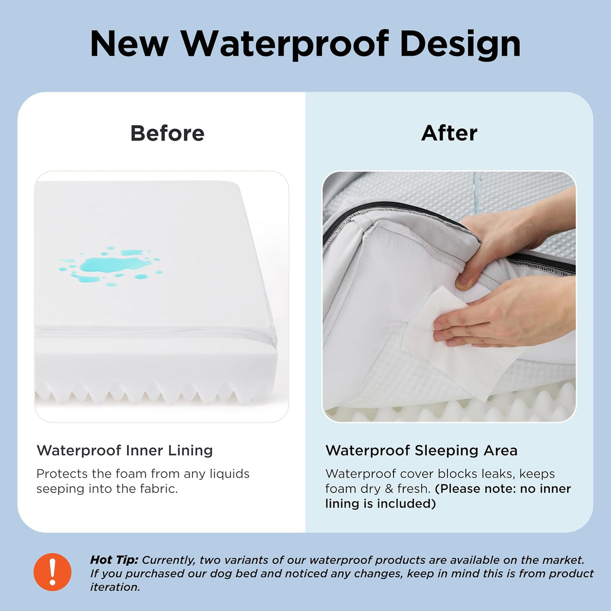 Bedsure Cooling Dog Beds Large Sized Dog Washable Original Design