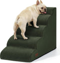 Aodisman Dog Stairs for High Beds,5 Step Pet Ramp for Dogs and Cats,22.4" H