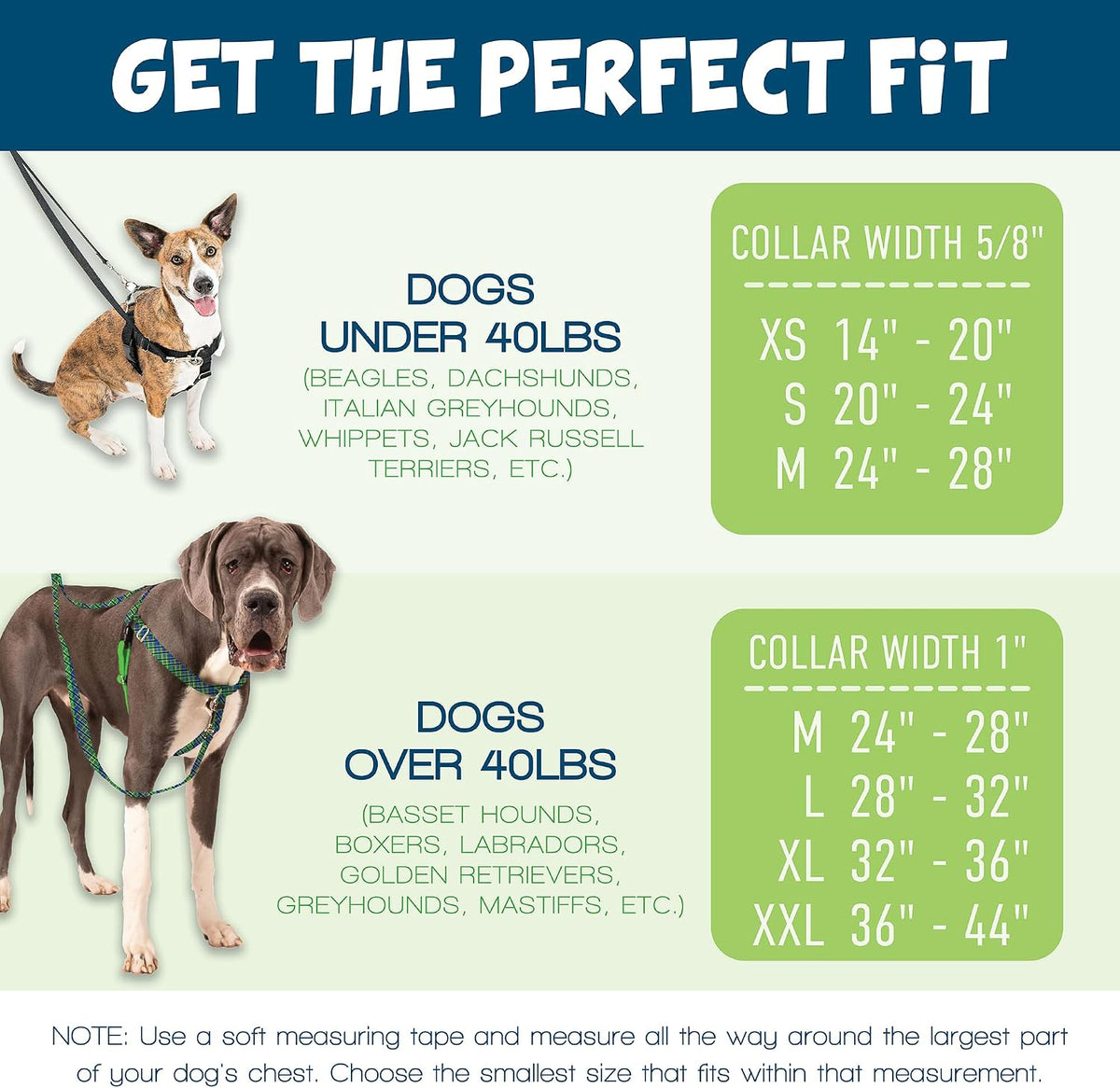 2 Hounds Design Freedom No Pull Dog Harness and Leash, 1" XXL, Red