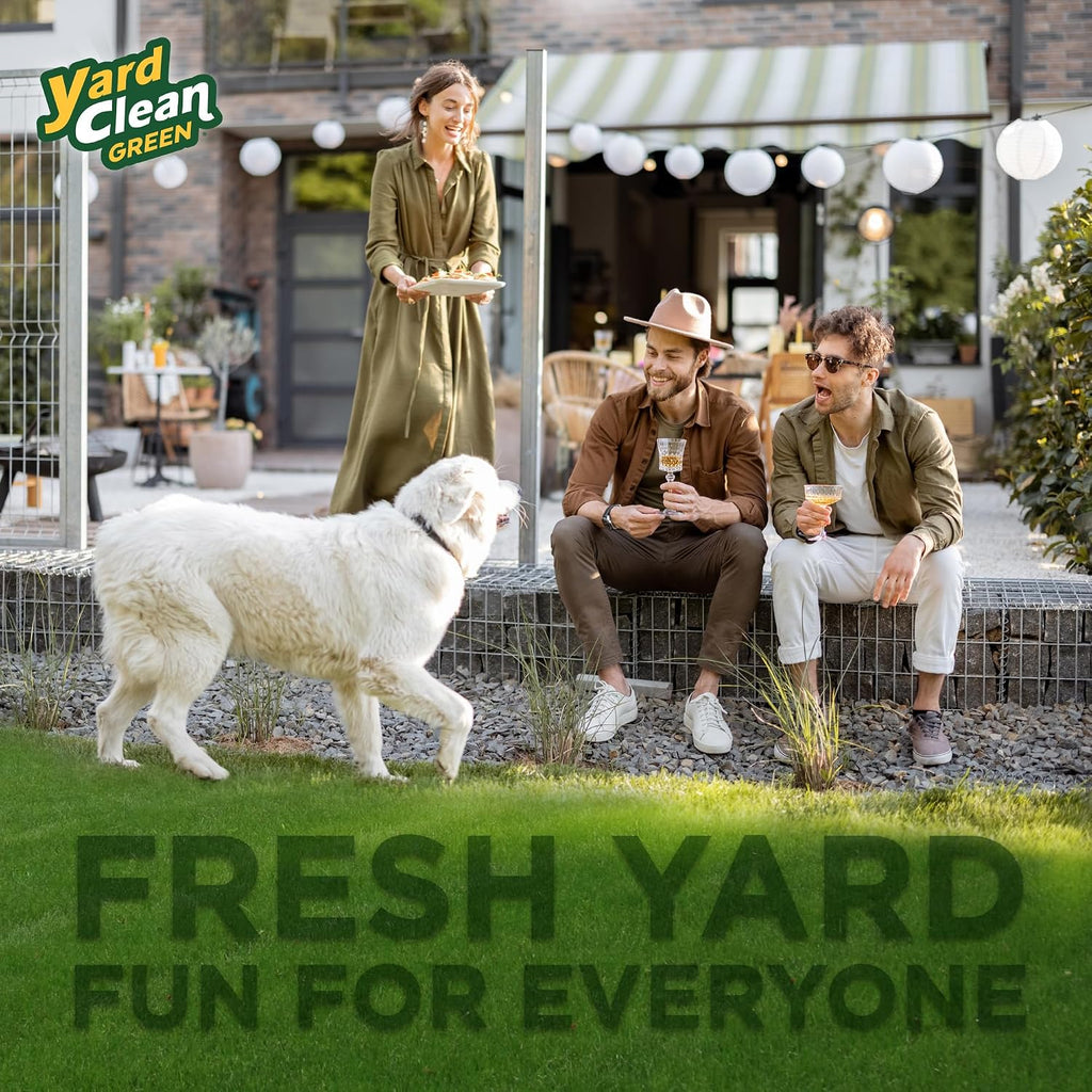 Urine OFF Yard Clean Green Yard and Kennel Odor Eliminator | Cat & Dog Odor Eliminator | Earth Friendly (1 Gallon)