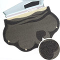 Cute Cat Litter Mat 24”x16”, Litter Box Mat, Litter Trapping Mat, Soft on Kitty Paws, Easy Clean, Anti Slip, Pet Accessories, Door Floor mats - TigerSpot Blackpaw