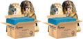 PetsWorld Enormous Dog Pee Pads 37"x54" 25 Count – XXXL Pet Pee Pads for Giant Dogs & Pets, Heavy Duty Leak-Proof Dog Training Pads, Super Absorbent Quick-Dry Potty Pads with Adhesive Tabs (Pack of 2)