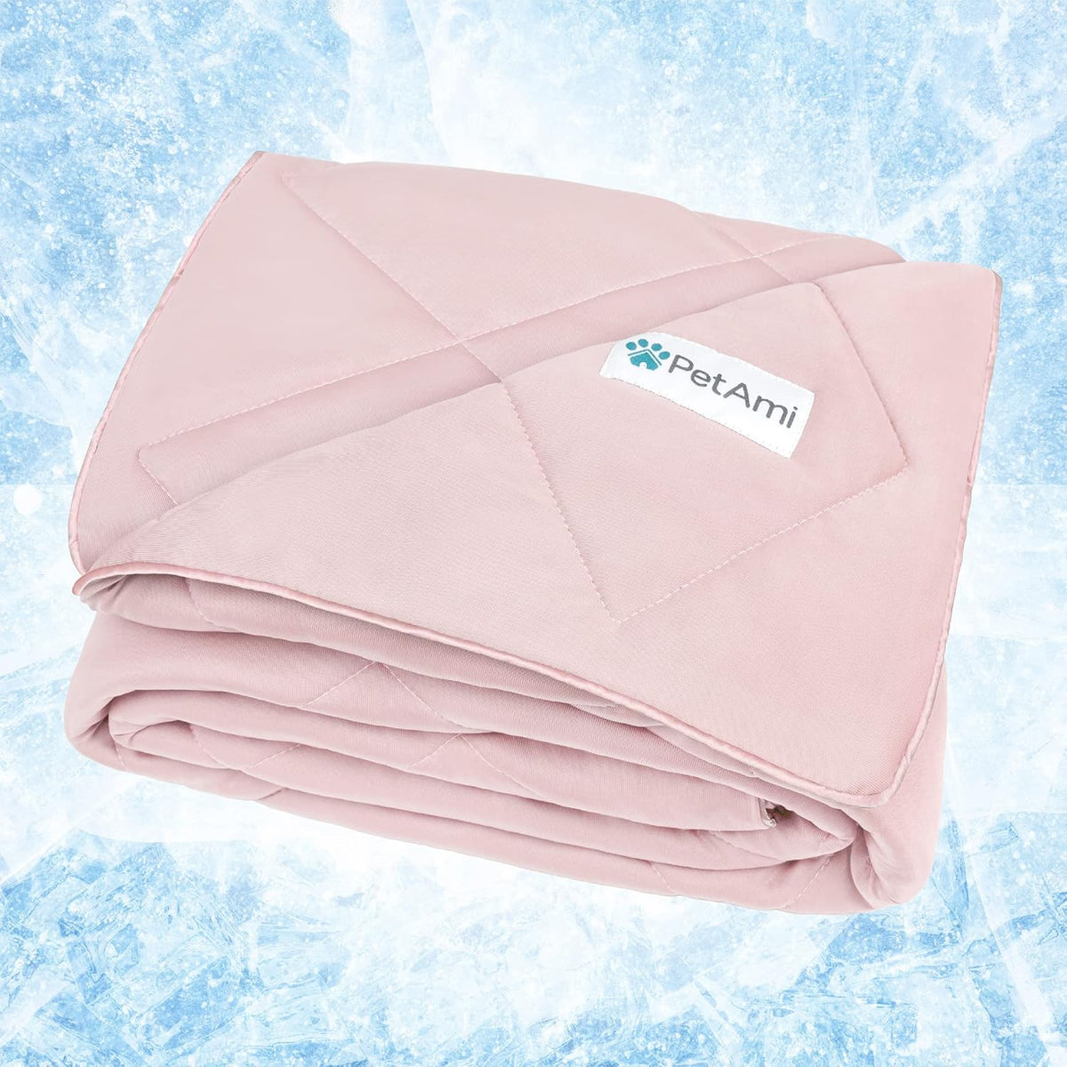PetAmi Cooling Dog Blanket Lightweight Soft for Medium Pet Cat, 29x40 Pink