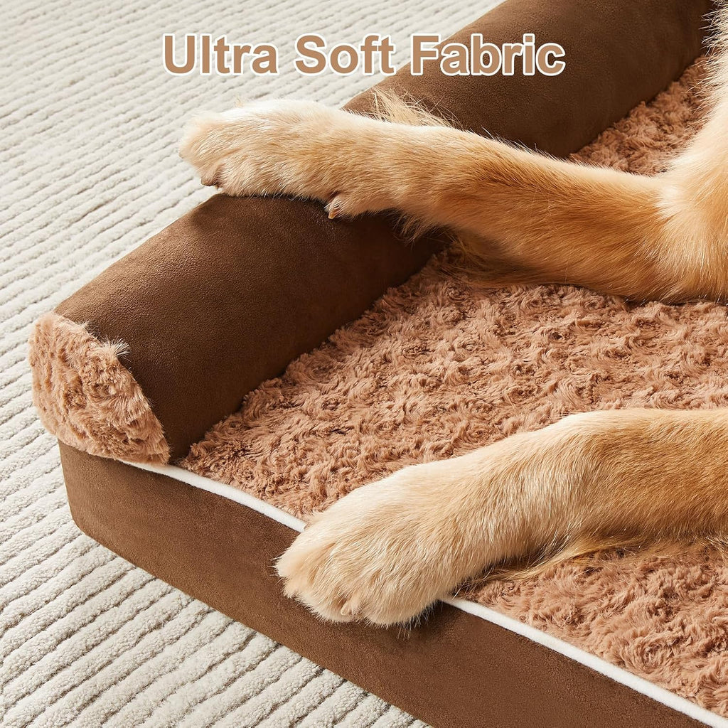 BFPETHOME Orthopedic Washable XLarge Dog Bed for Senior Dog Cozy Sleep