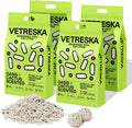 VETRESKA Tofu Cat Litter, Odor Control, Cactus 5.5lb×4bags