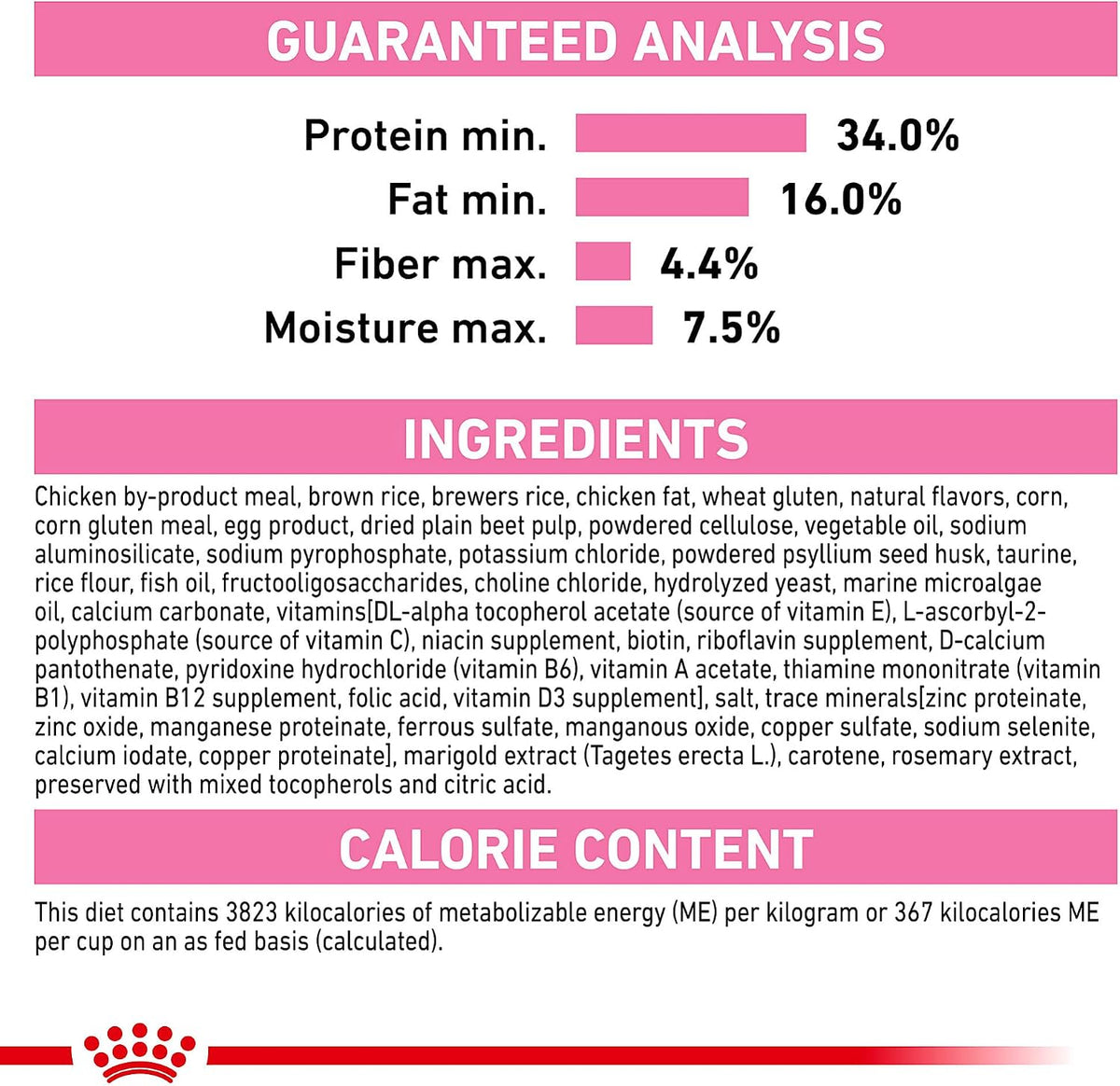 Royal Canin Feline Health Nutrition Dry Kitten Food, Supports Digestive Health, Immune Support and Healthy Energy, 3 lb Bag