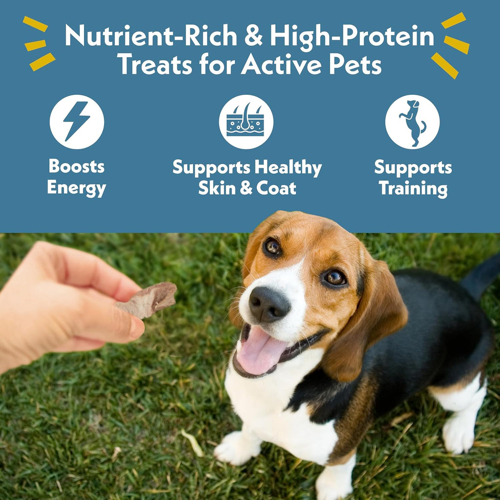 Fresh Is Best Lamb Heart Bites Freeze Dried Dog Treats – Raw Freeze Dried Treats for Dogs & Cats in Resealable Zipper Bag – High-Protein Single Ingredient – Made in the USA