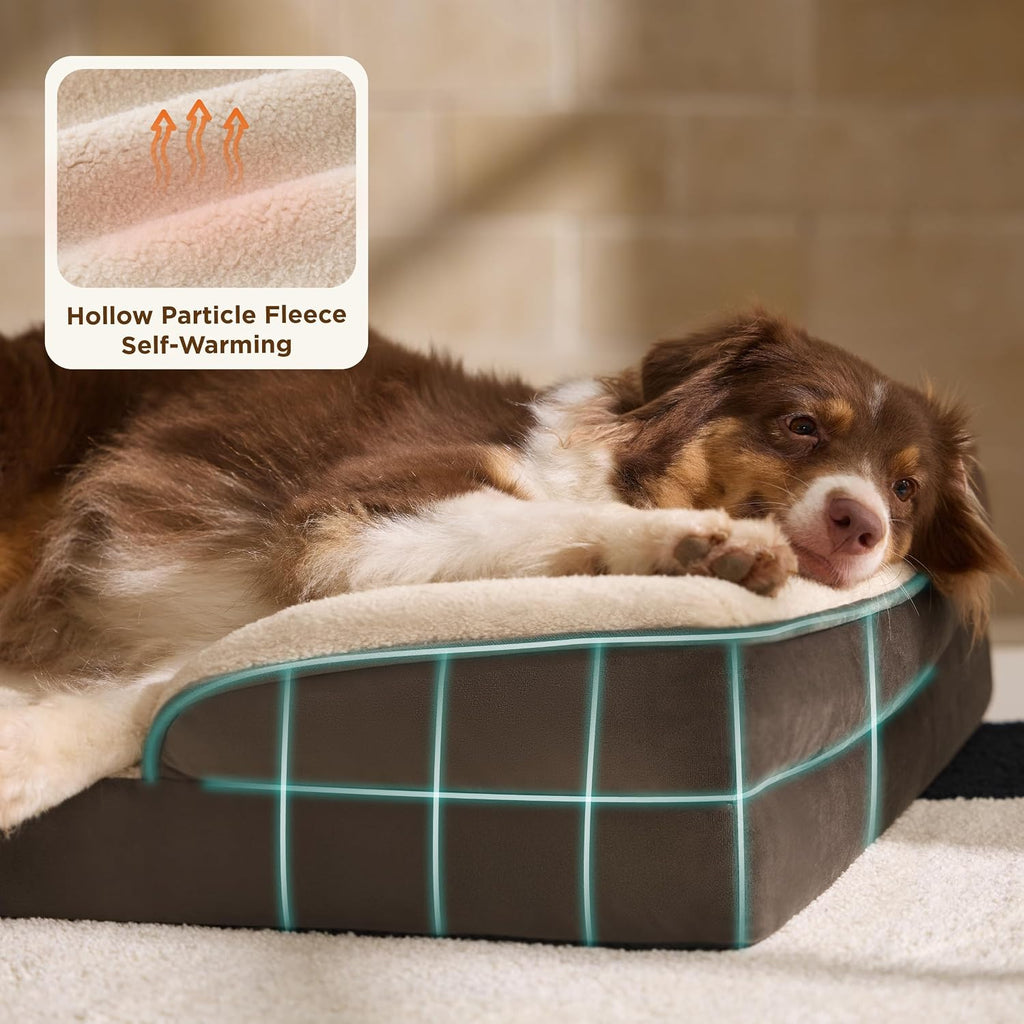 Bedsure Self Warming Orthopedic Dog Beds Large Sized Dog Washable Original