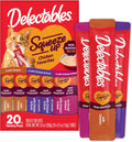 Delectables Squeeze Up Non-Seafood Variety Pack Lickable Cat Treat, 20 Count (Pack of 1)