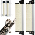 Cat Scratching Post Wall Mounted 2-in-1 Cage Mount Cat Scratcher