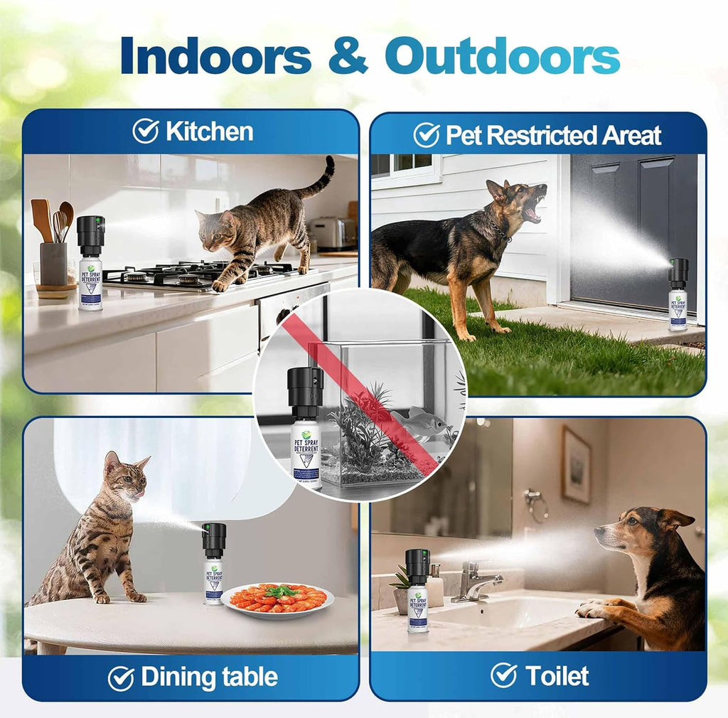 Motion Activated Cat Deterrent Spray Refill,2 Pack 7.78Oz