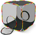 Cat Enclosure, Pop Up Cat Rolling Tent Cube for Outdoor and Indoor