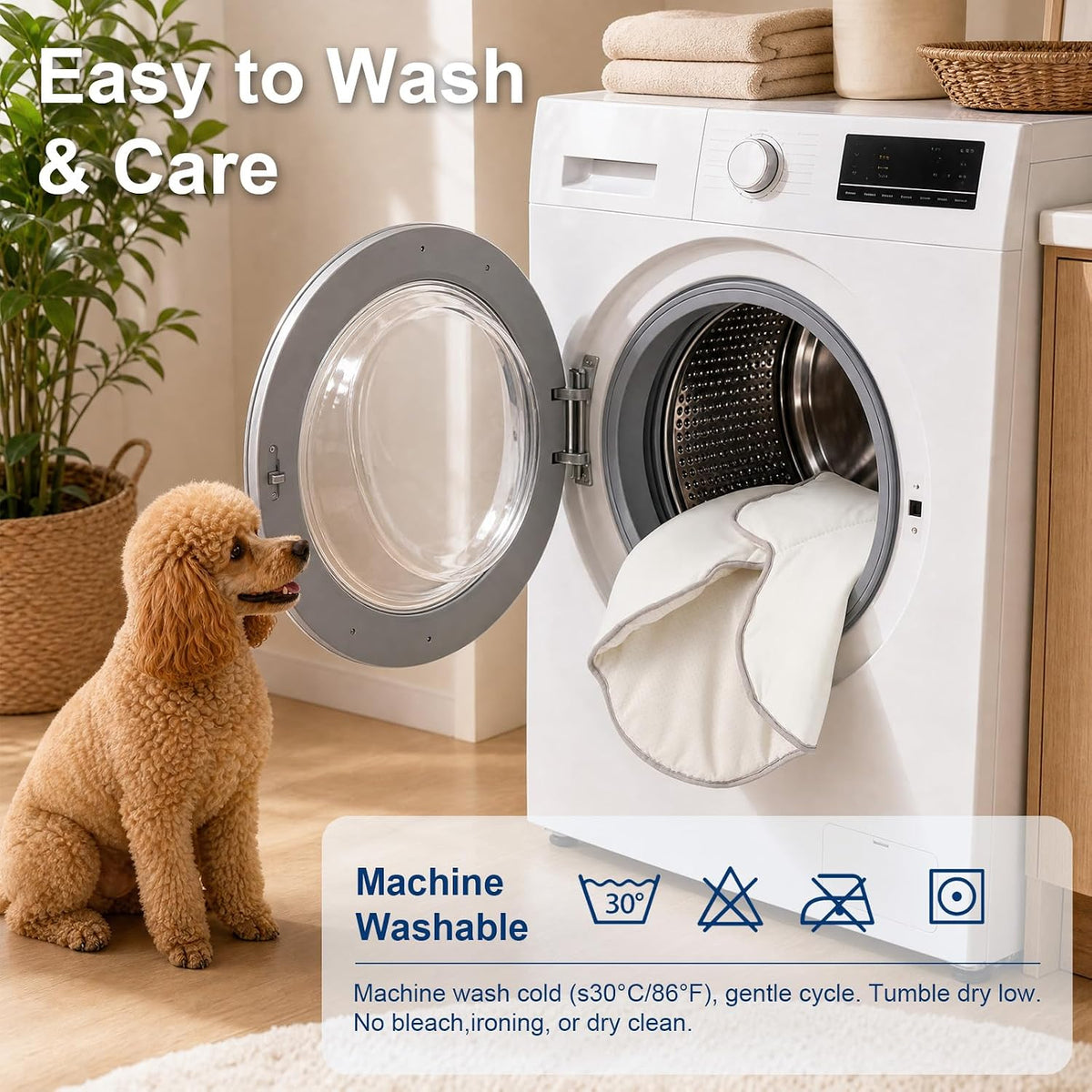 Dog Cooling Mat, Q-MAX>0.5 Non-Slip Self-Cooling Pad for Pets