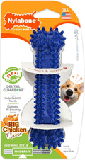 Nylabone Flexi Chew Dental Gumabone Dog Chew Toy, Chicken Flavor, Small