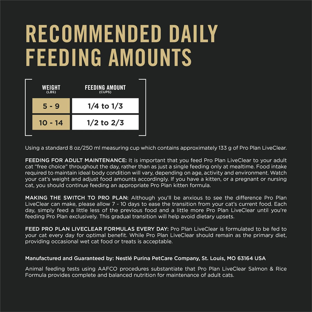 Purina Pro Plan LiveClear Allergen Reducing Dry Cat Food, Salmon, 16 lb