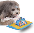 Interactive Dog Puzzle Toy | Anti-Boredom & Mental Stimulation | Snuffle Mat for Dogs | Slow Feeding & Enrichment Game | Small, Medium Dogs | Pizza, Bowling or Tissue (Tissue)