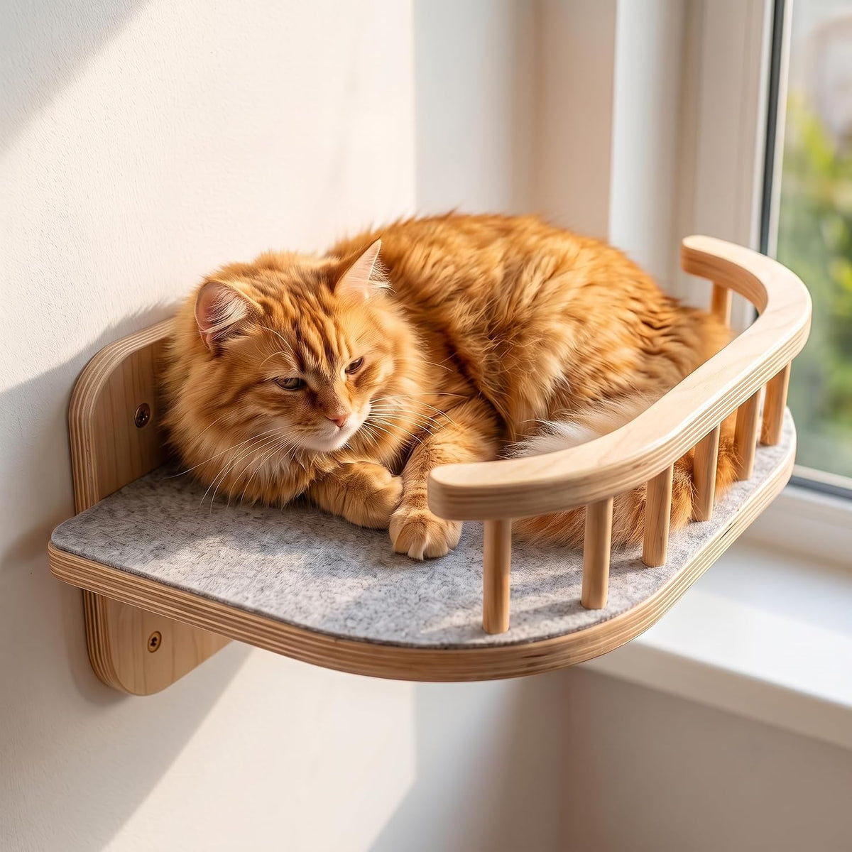Cat Wall Shelves, Modern Cat Wall Furniture for Indoor Cats