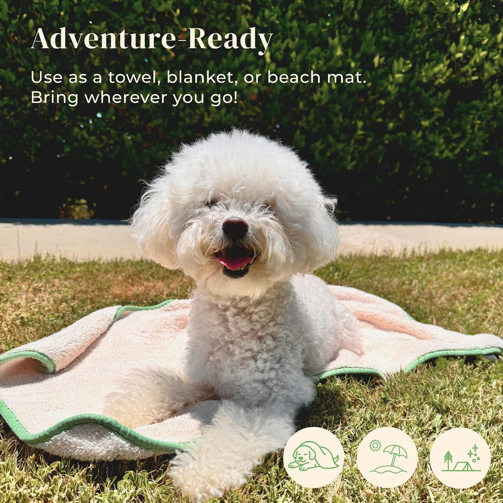 petora Rub Me More Pet Spa Towels, 2-Piece Set