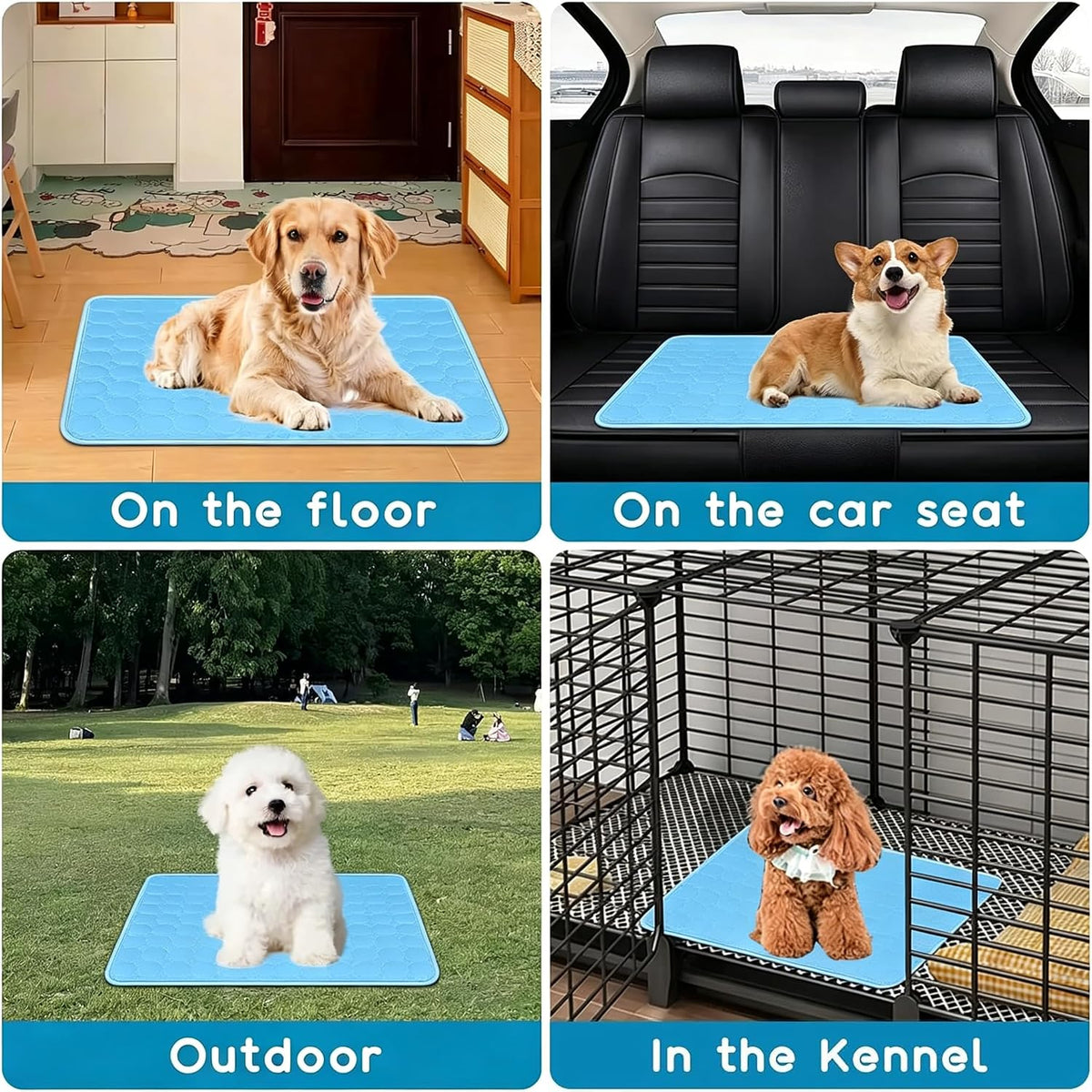 Pet Cooling Mat, Self-Cooling Pad for Dogs Cats, Portable Cooling Blanket