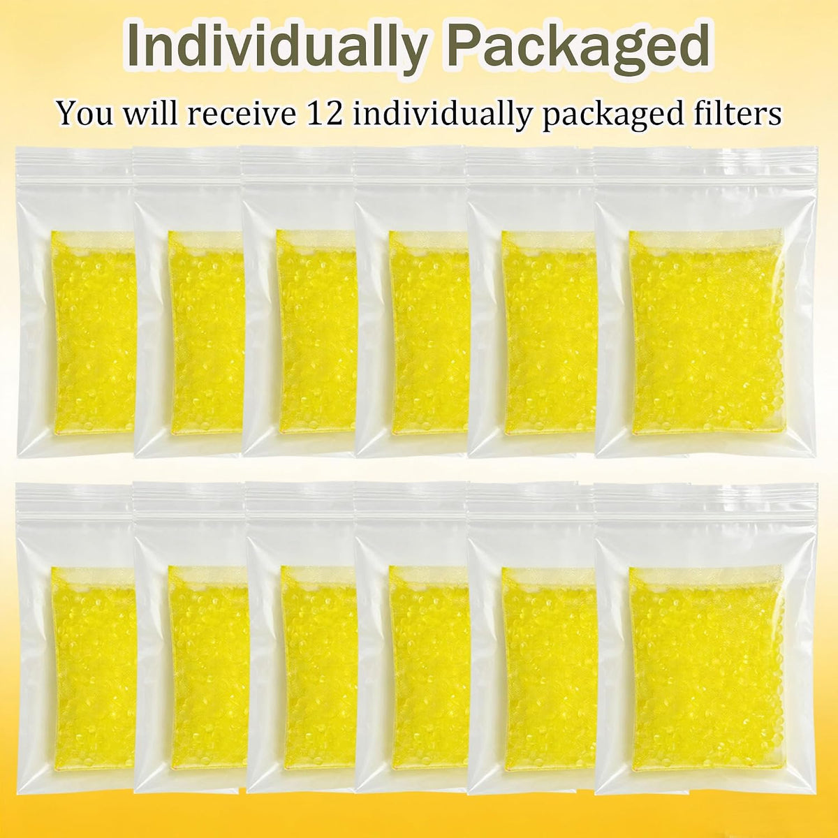 12 Packs Cat Litter Deodorizer Refills Compatible with Whisker OdorTrap Pod